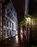 Altstadt im Regen