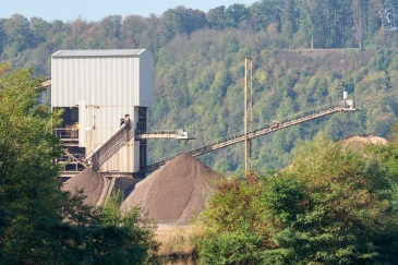 Kiesaufbereitung