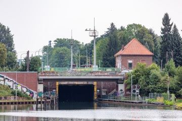 Schleuse Stichkanal Hannover-Linden