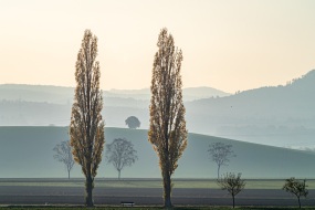 Hügeliege Landschaft
