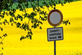 Landwirtschaftlicher Verkehr frei