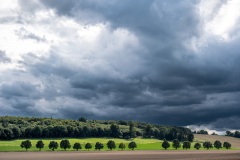 Aufziehender Regen